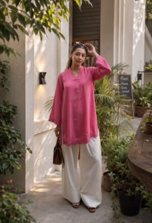modern-pink-palazzo-set